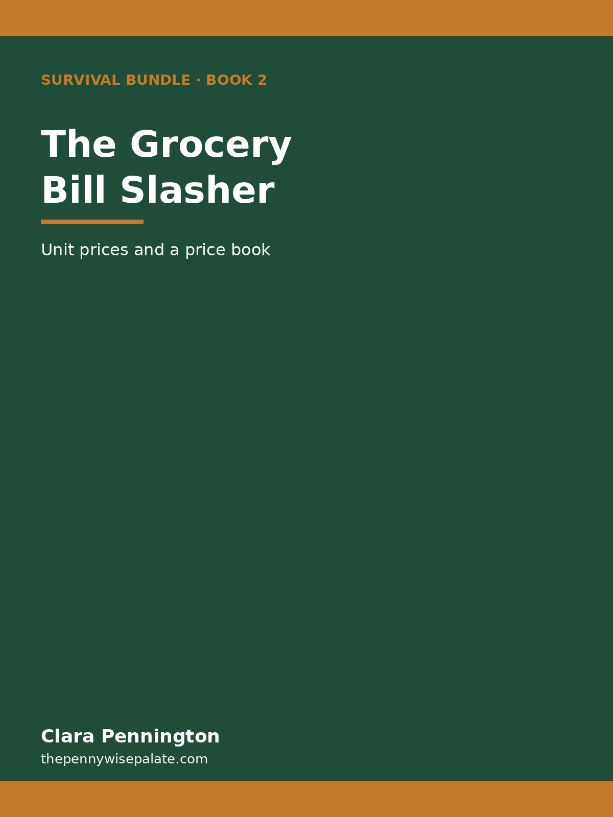 The Grocery Bill Slasher